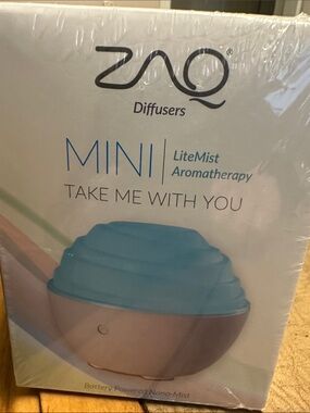 Mini LiteMist Portable Aromatherapy Diffuser - Blue